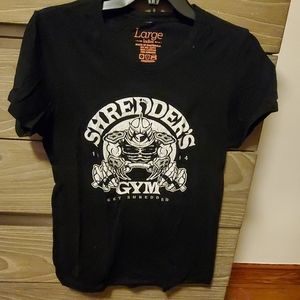 Ninja turtle gym shirt